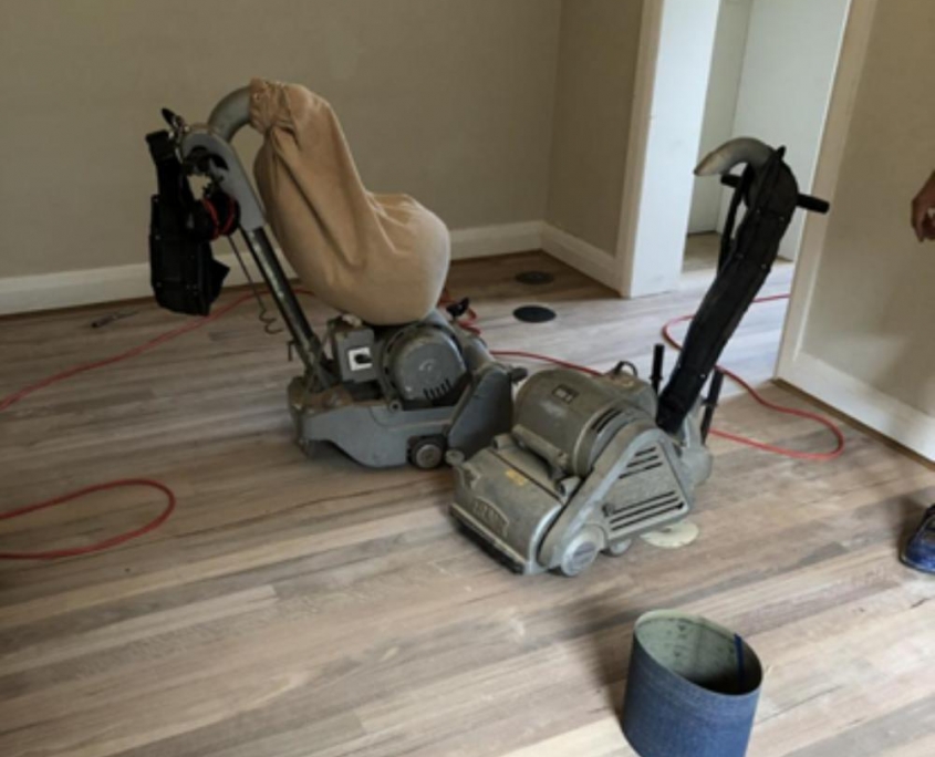 Floor sanding equipment