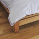 Timber floor with bed